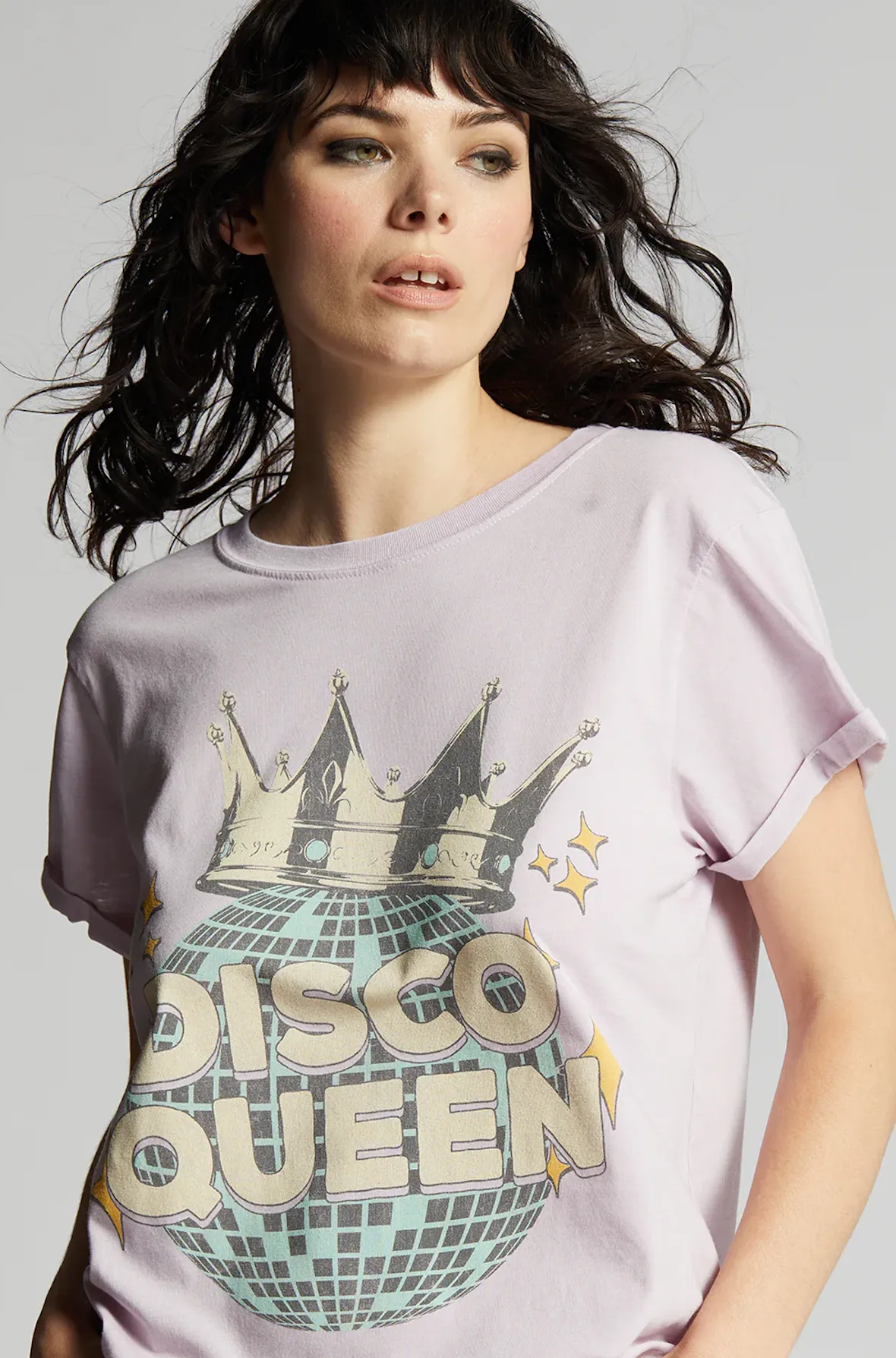 1130 Disco Queen Burn Out Tee
