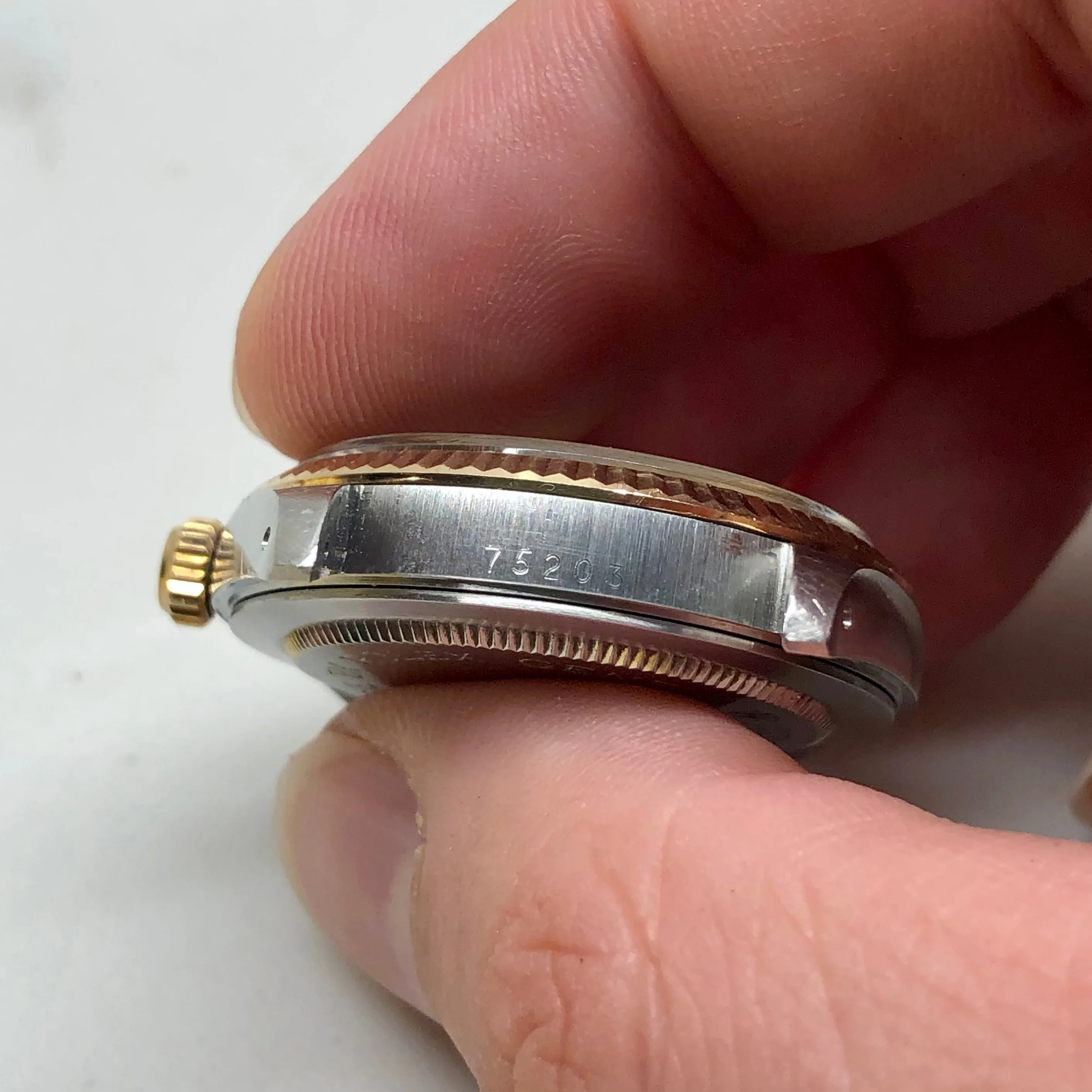 1982 Tudor Prince Oysterdate 75203 Brown Dial Two Tone Fluted Bezel Automatic Wristwatch