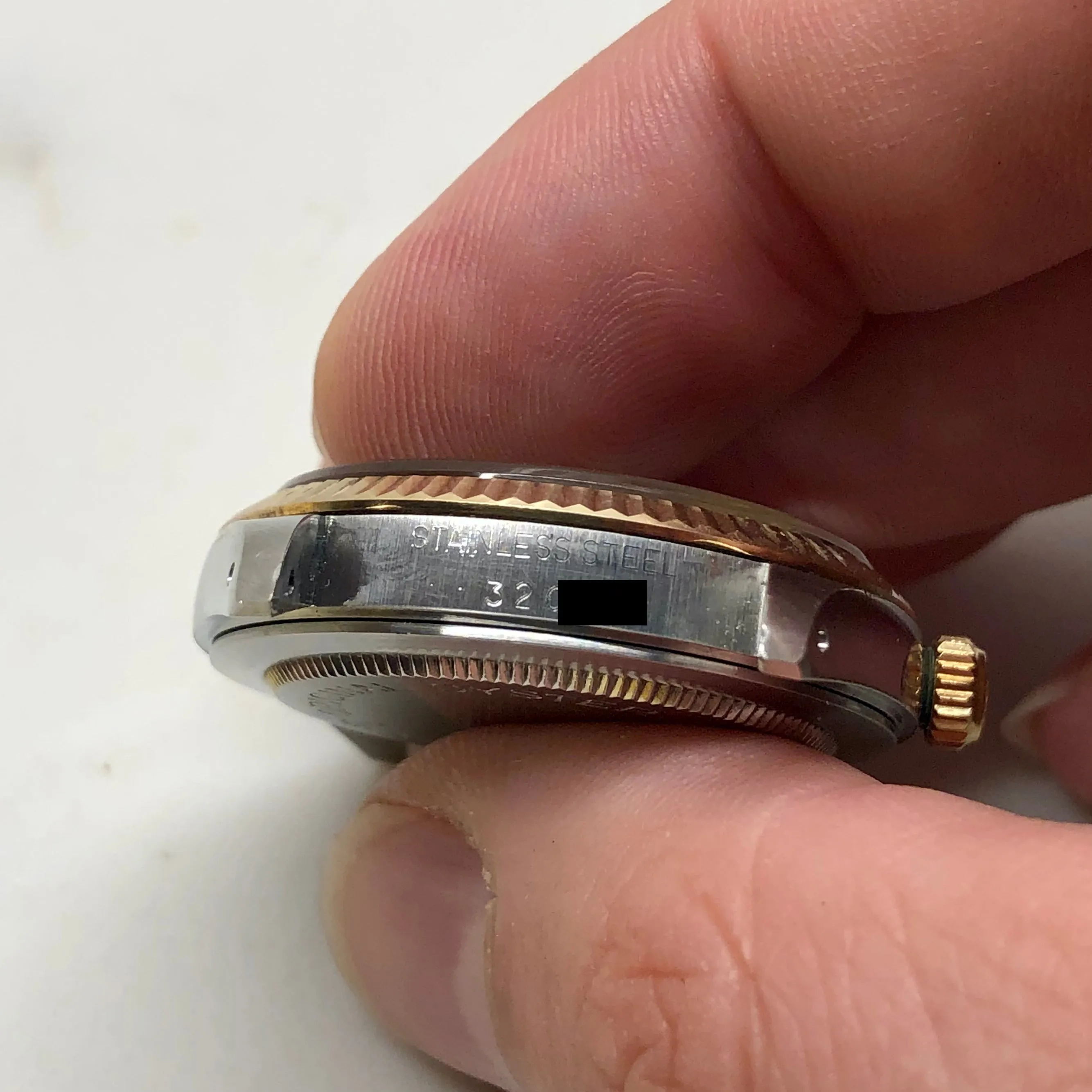 1982 Tudor Prince Oysterdate 75203 Brown Dial Two Tone Fluted Bezel Automatic Wristwatch