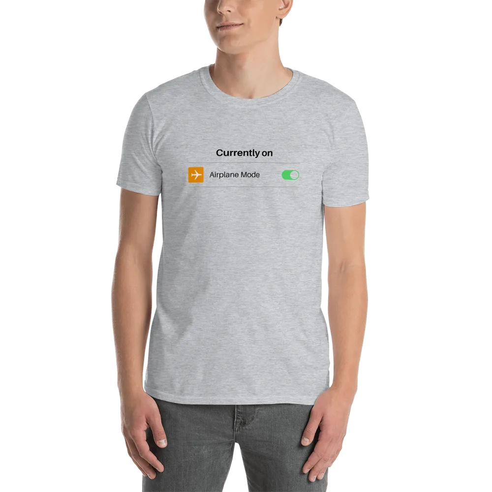 AIRPLANE MODE Short-Sleeve Unisex T-Shirt