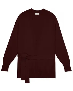 amal belted cardigan