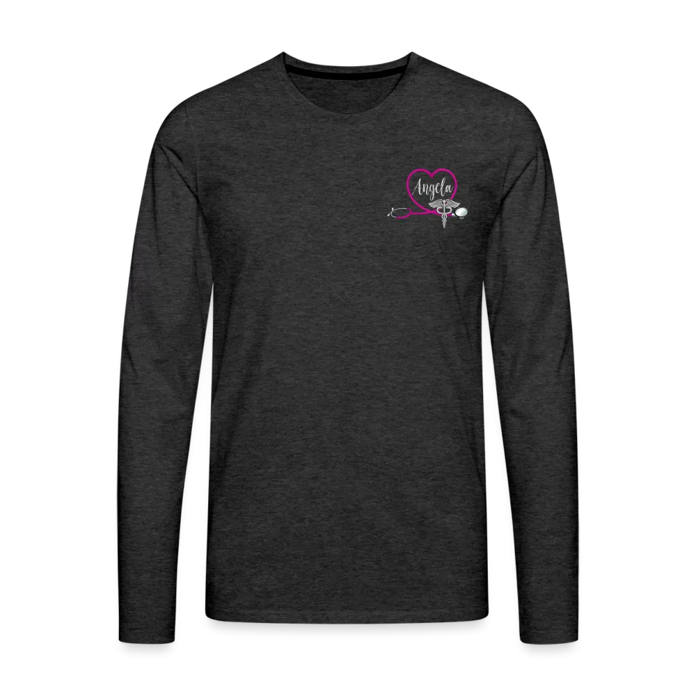Angela Men's Premium Long Sleeve T-Shirt