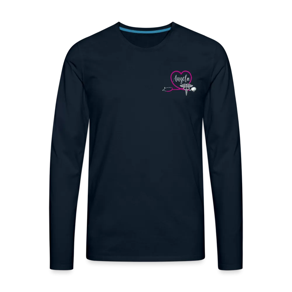 Angela Men's Premium Long Sleeve T-Shirt