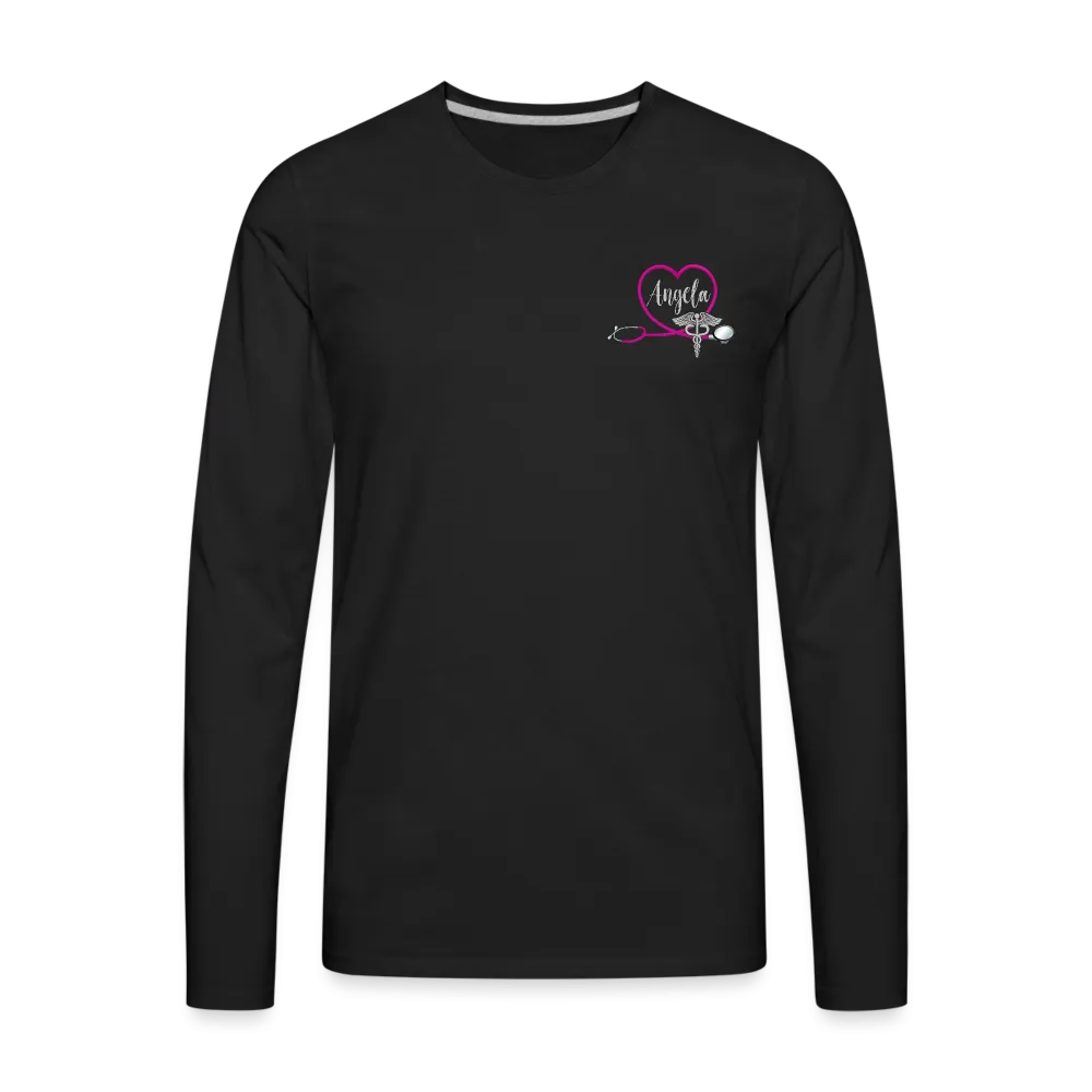 Angela Men's Premium Long Sleeve T-Shirt