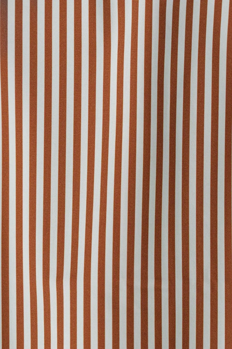 Apex Dark Orange Bengal Stripe Long Sleeve Shirt