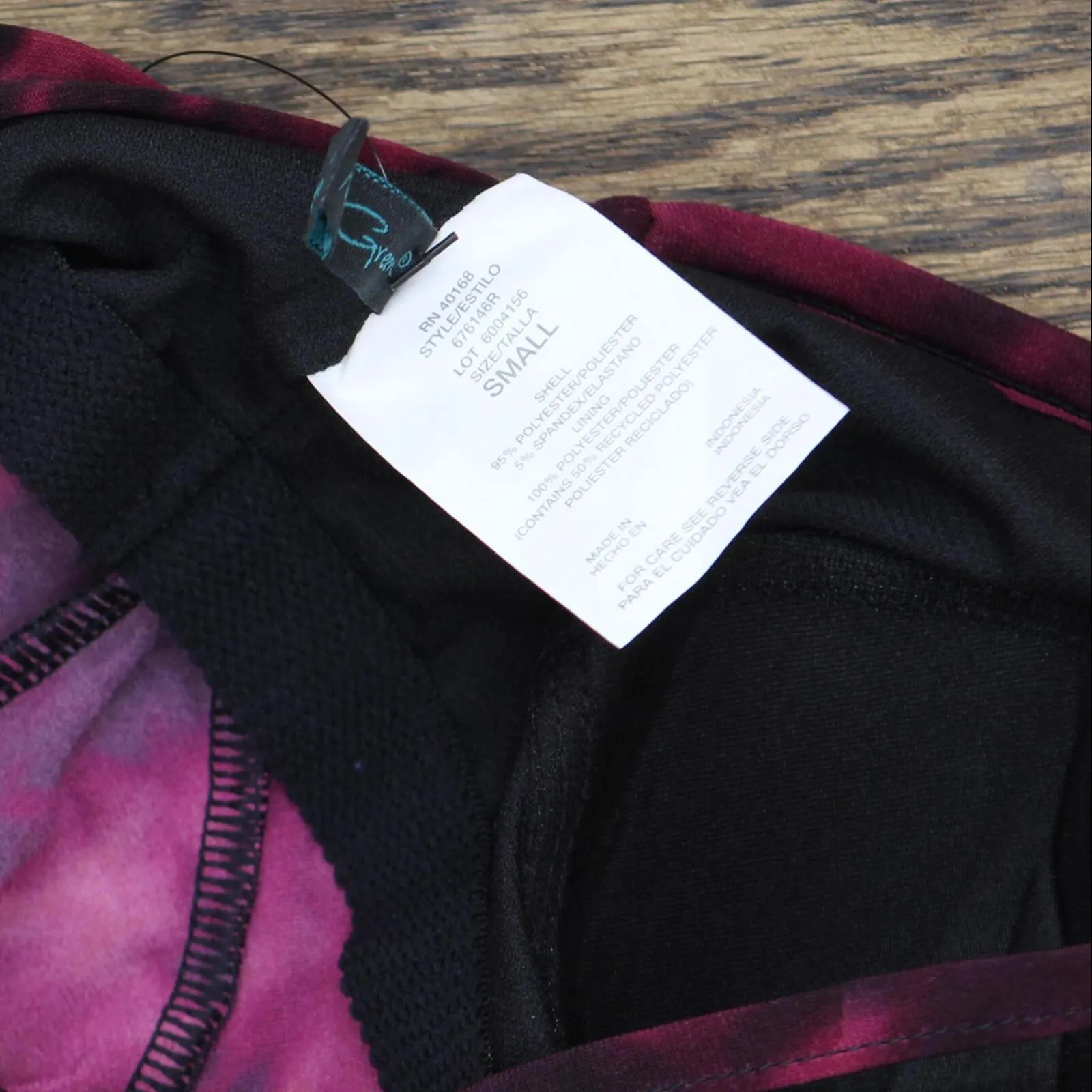 Aqua Green Women's UPF 50 Tiered Tankini Top 83618758 Multi Warm Purple S