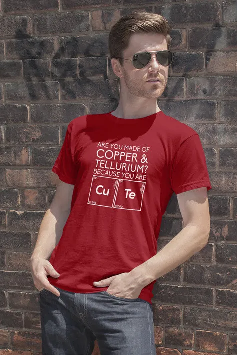 Are You Made of Copper & Tellurium? Because you are Cute (Men)