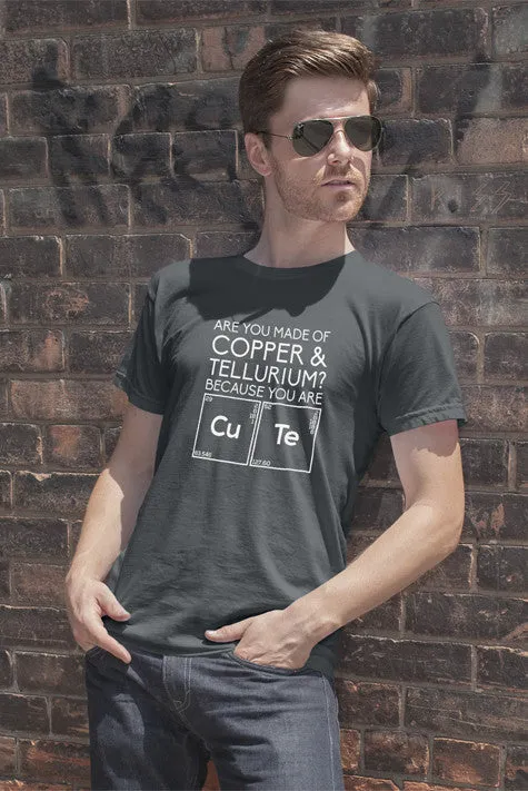 Are You Made of Copper & Tellurium? Because you are Cute (Men)
