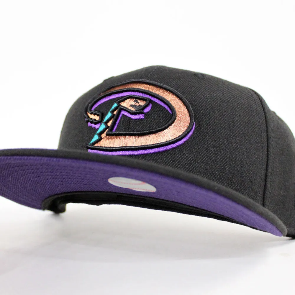 Arizona Diamondbacks 2010 All Star Game New Era 59Fifty Fitted Hat (Black Purple Under Brim)