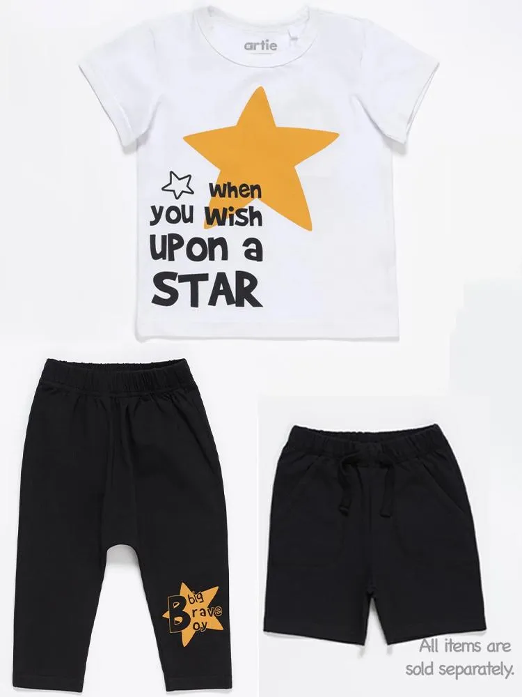 Artie - Wish Upon a Star White T Shirt