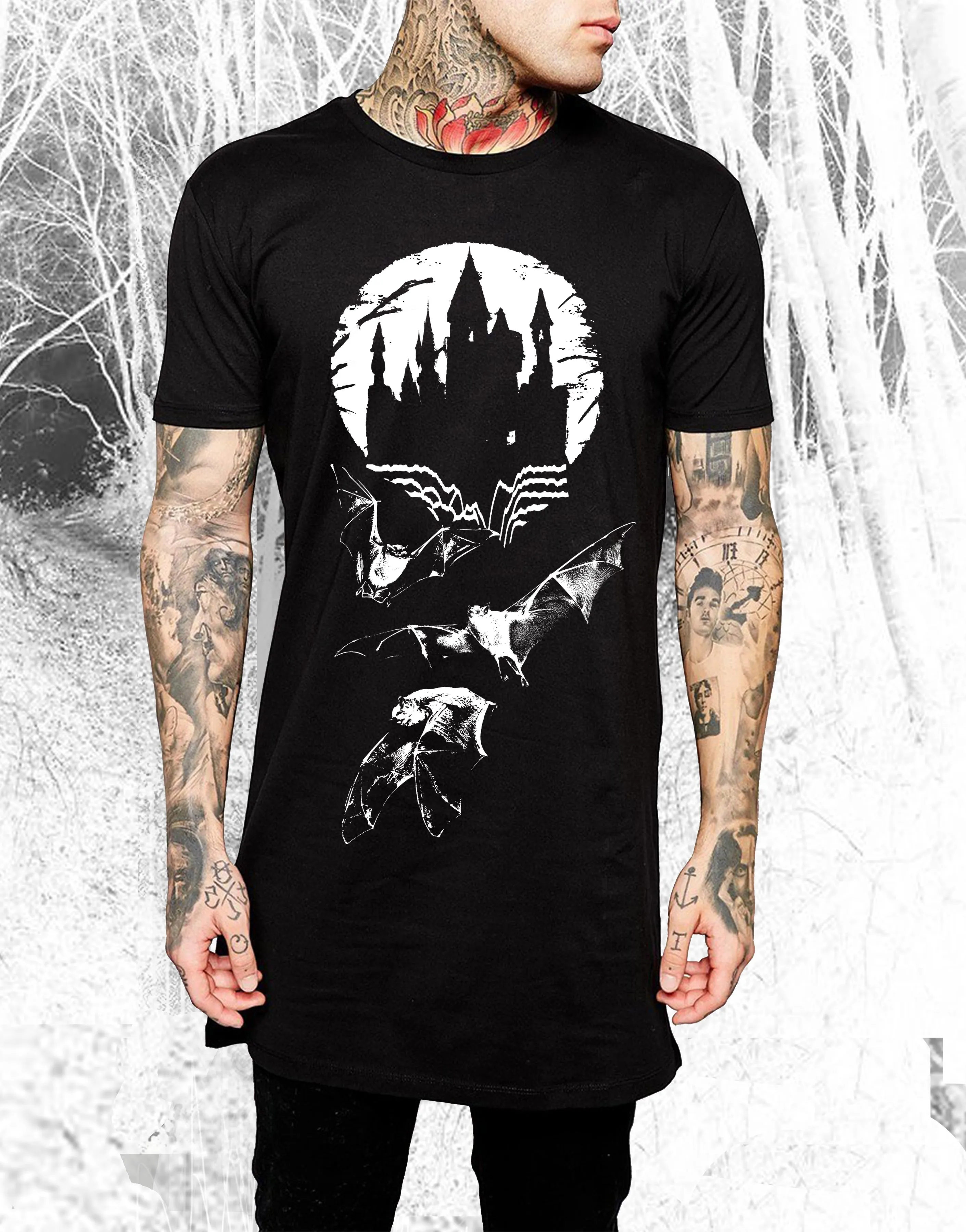 Bat Division Long Tee