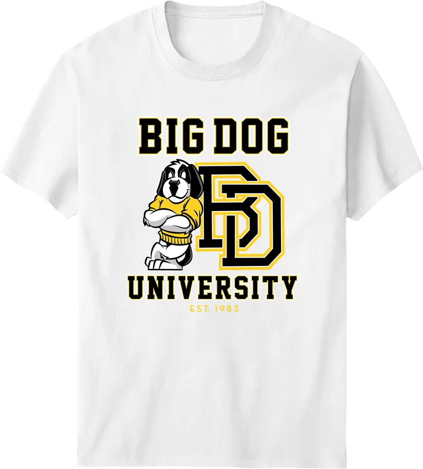 Bd University Black Gold T-shirt