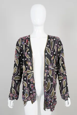 Beaded Leaf Jacket