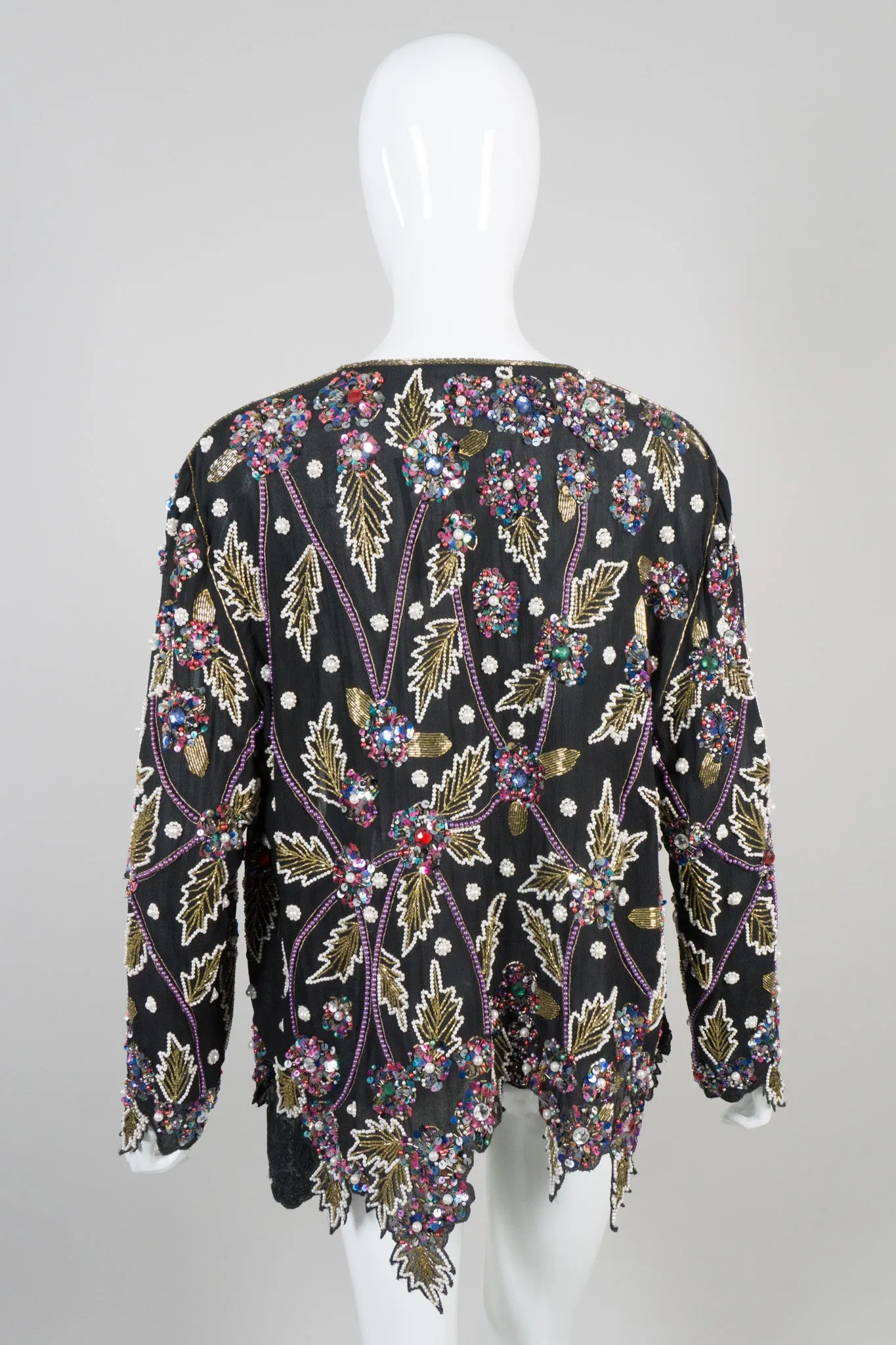 Beaded Leaf Jacket