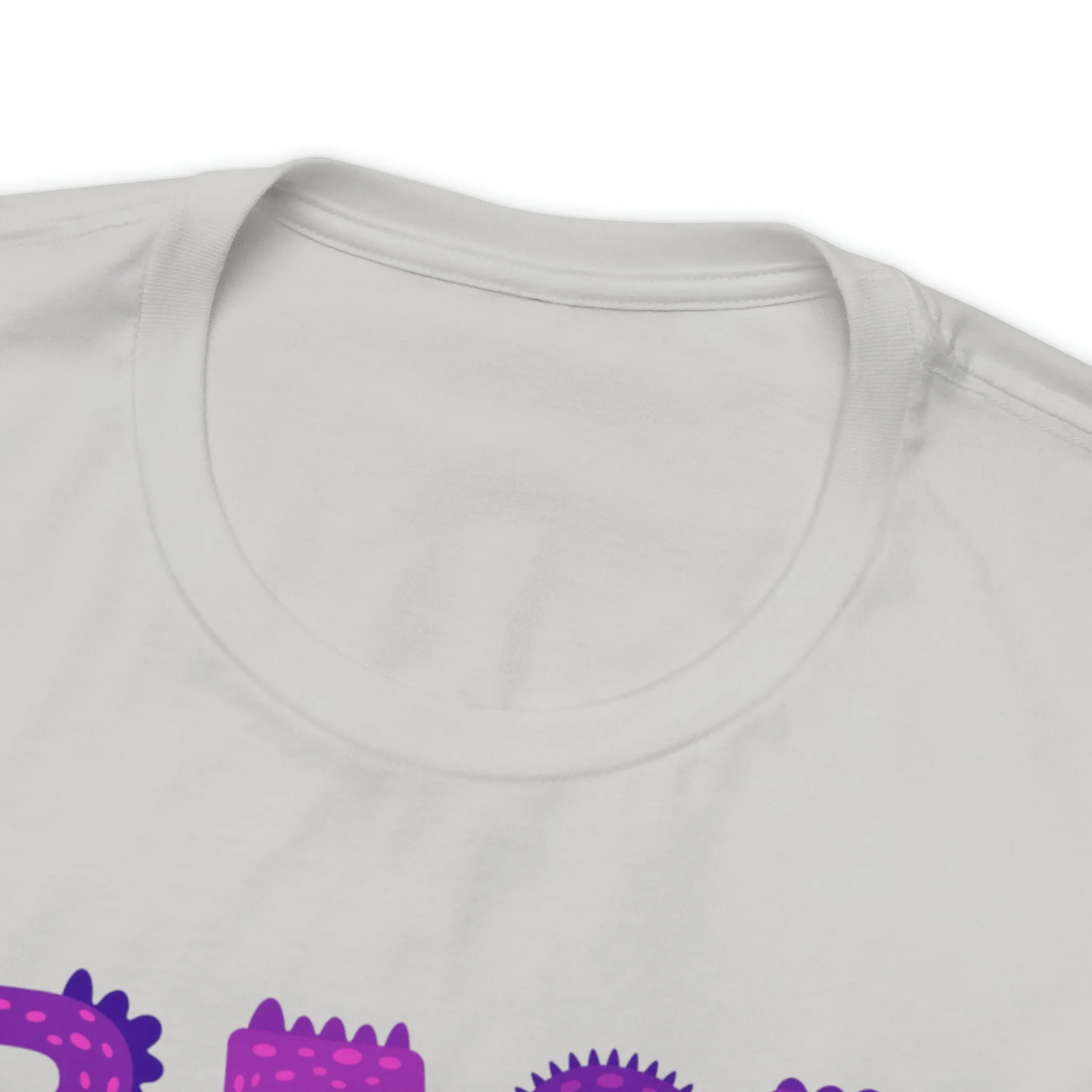 Best Mom Ever Purple Text T-Shirt | Bestie Mama Tee |  Bella Canvas 3001 Unisex |  Mother Short Sleeve Tshirt