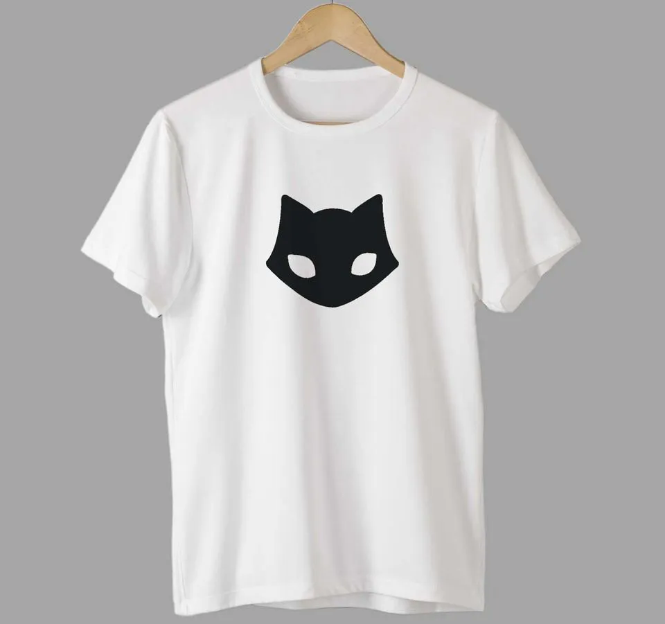 Black Cat Logo T-Shirt