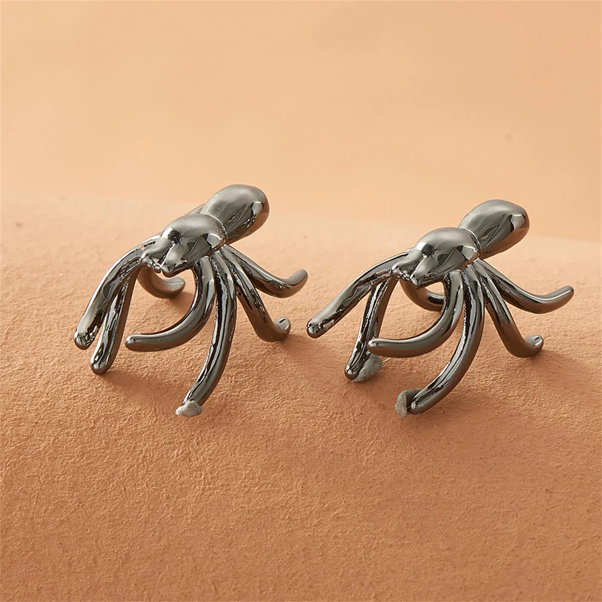 Black Spider Ear Cuffs