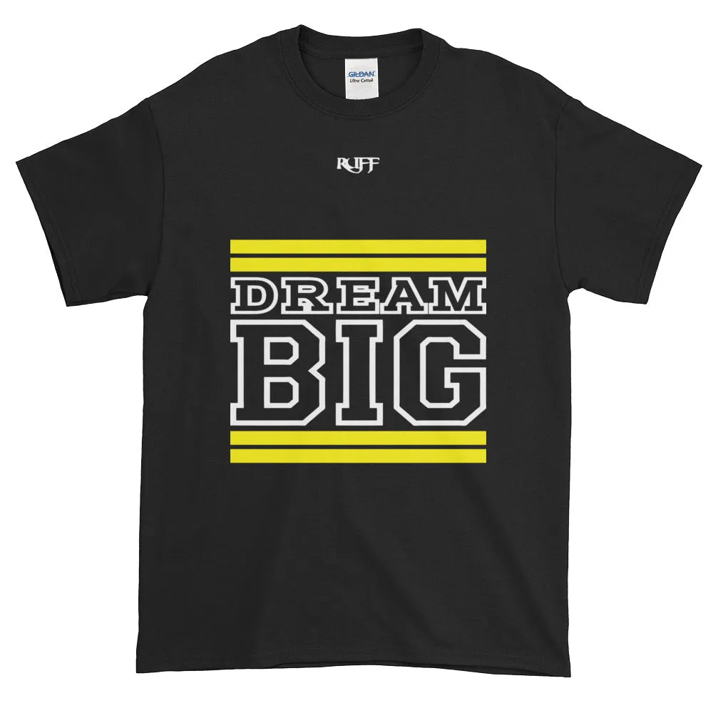 Black Yellow and White Short-Sleeve T-Shirt