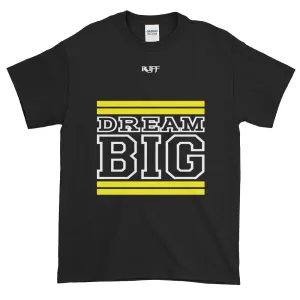Black Yellow and White Short-Sleeve T-Shirt
