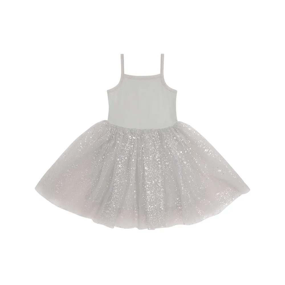 Bob & Blossom Silver Sparkle Dress