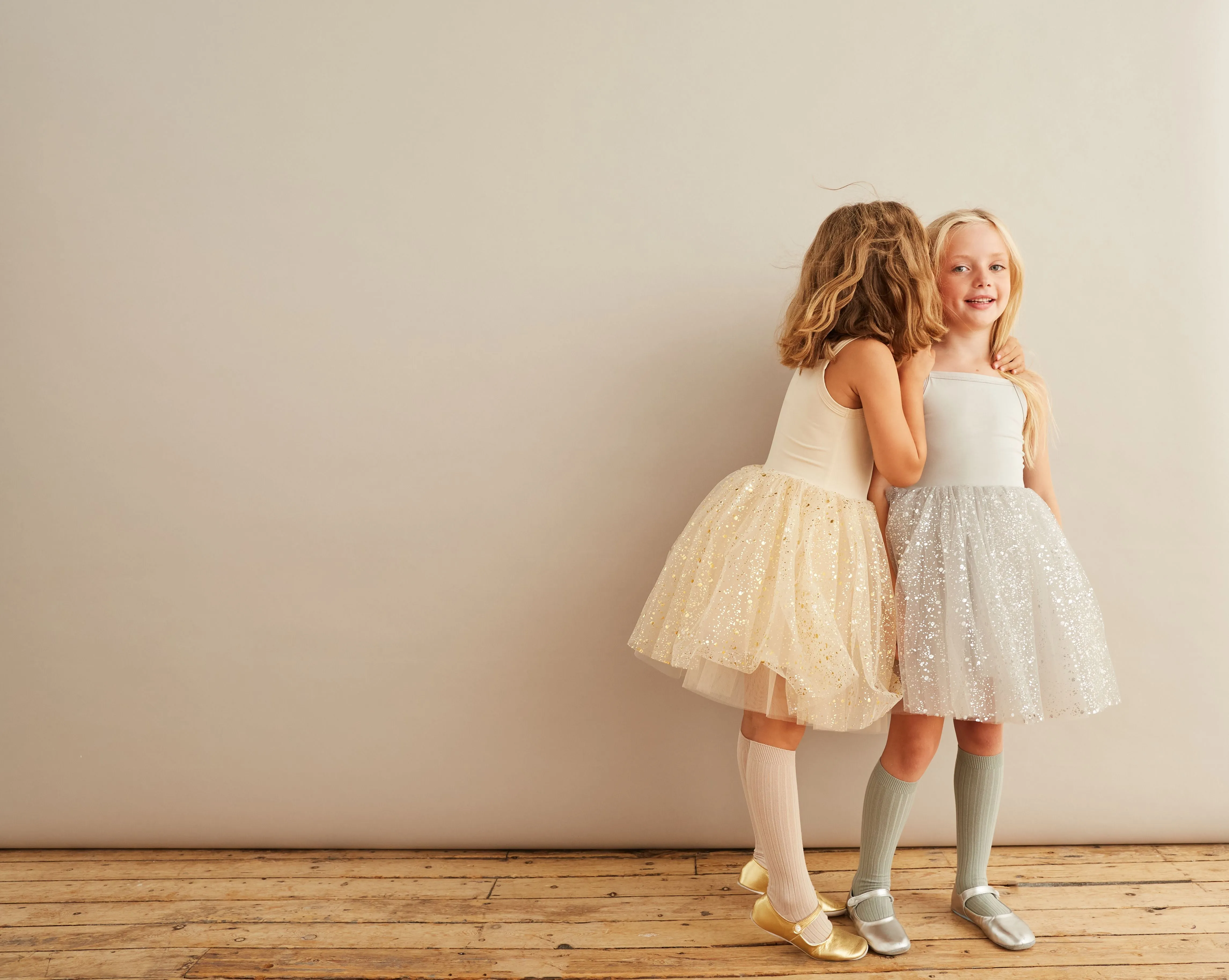 Bob & Blossom Silver Sparkle Dress