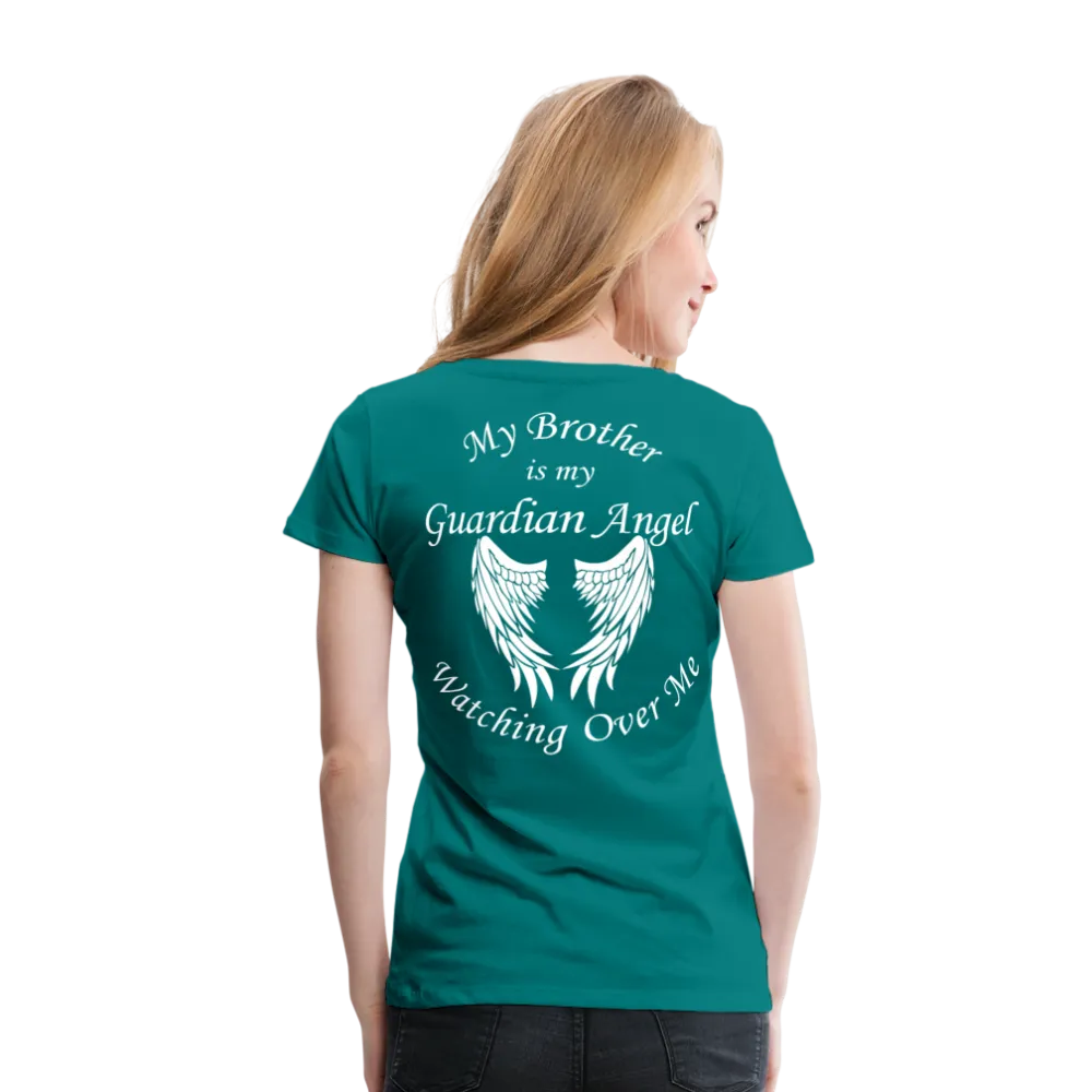 Brother Guardian Angel Women’s Premium T-Shirt (CK3551)