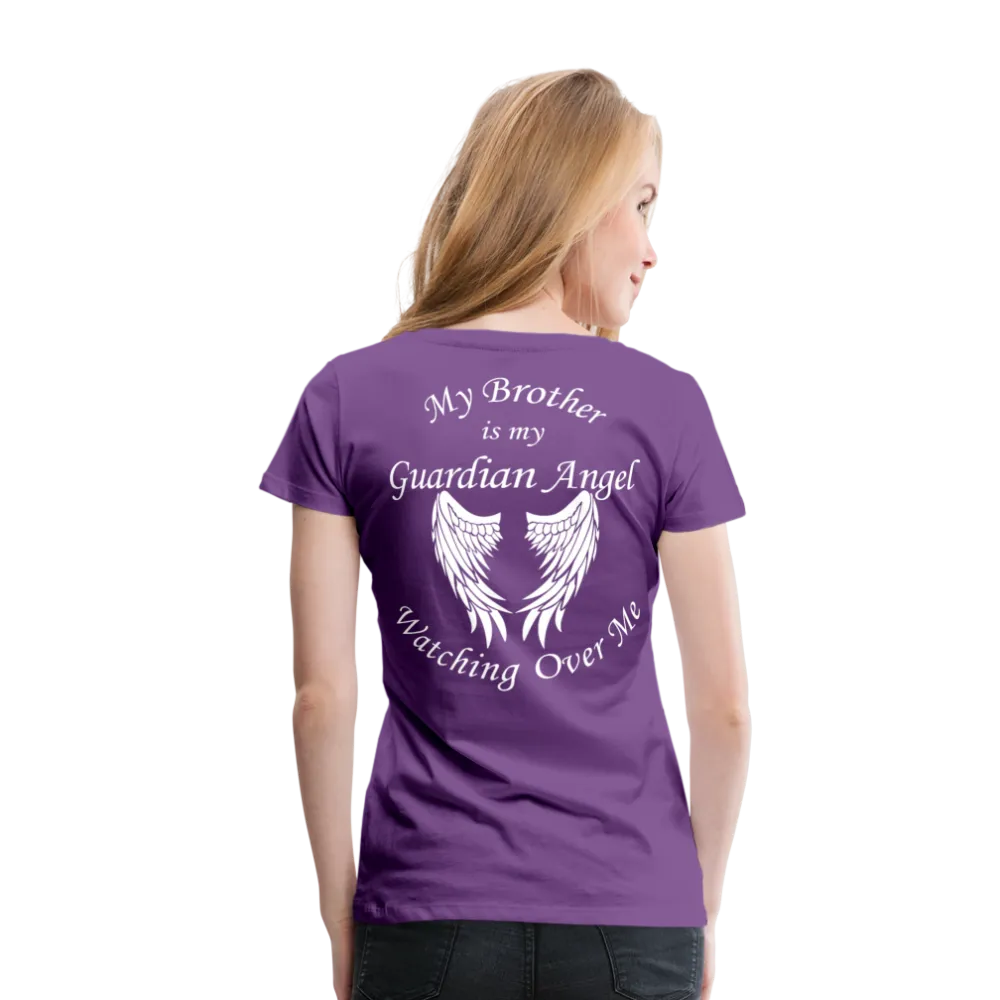 Brother Guardian Angel Women’s Premium T-Shirt (CK3551)