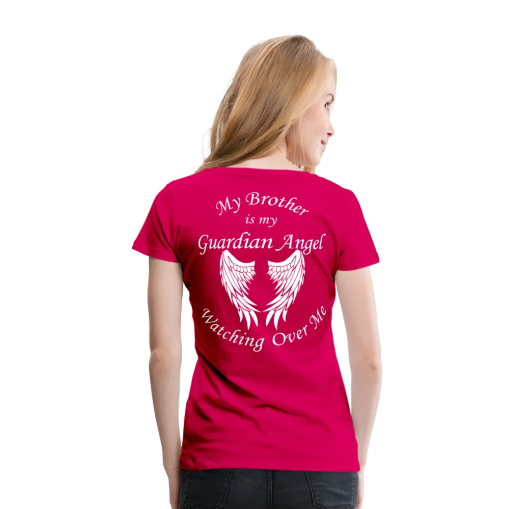 Brother Guardian Angel Women’s Premium T-Shirt (CK3551)