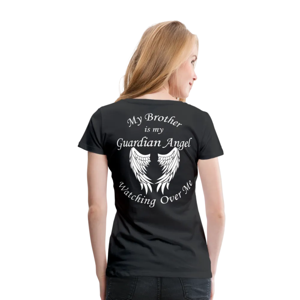 Brother Guardian Angel Women’s Premium T-Shirt (CK3551)