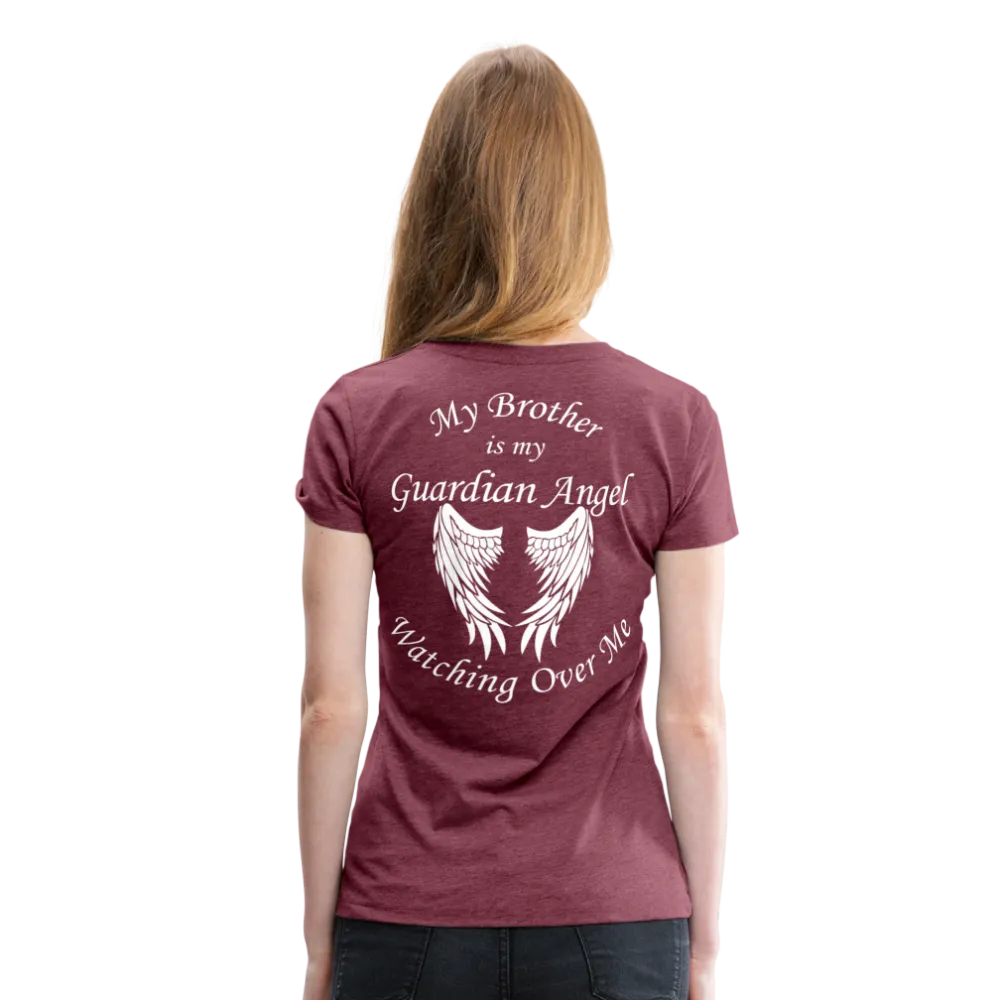 Brother Guardian Angel Women’s Premium T-Shirt (CK3551)