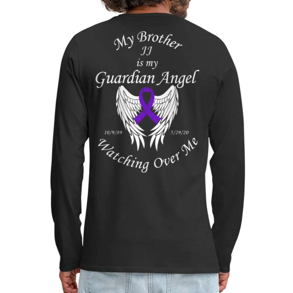 Brother JJ Guardian Angel Men's Premium Long Sleeve T-Shirt