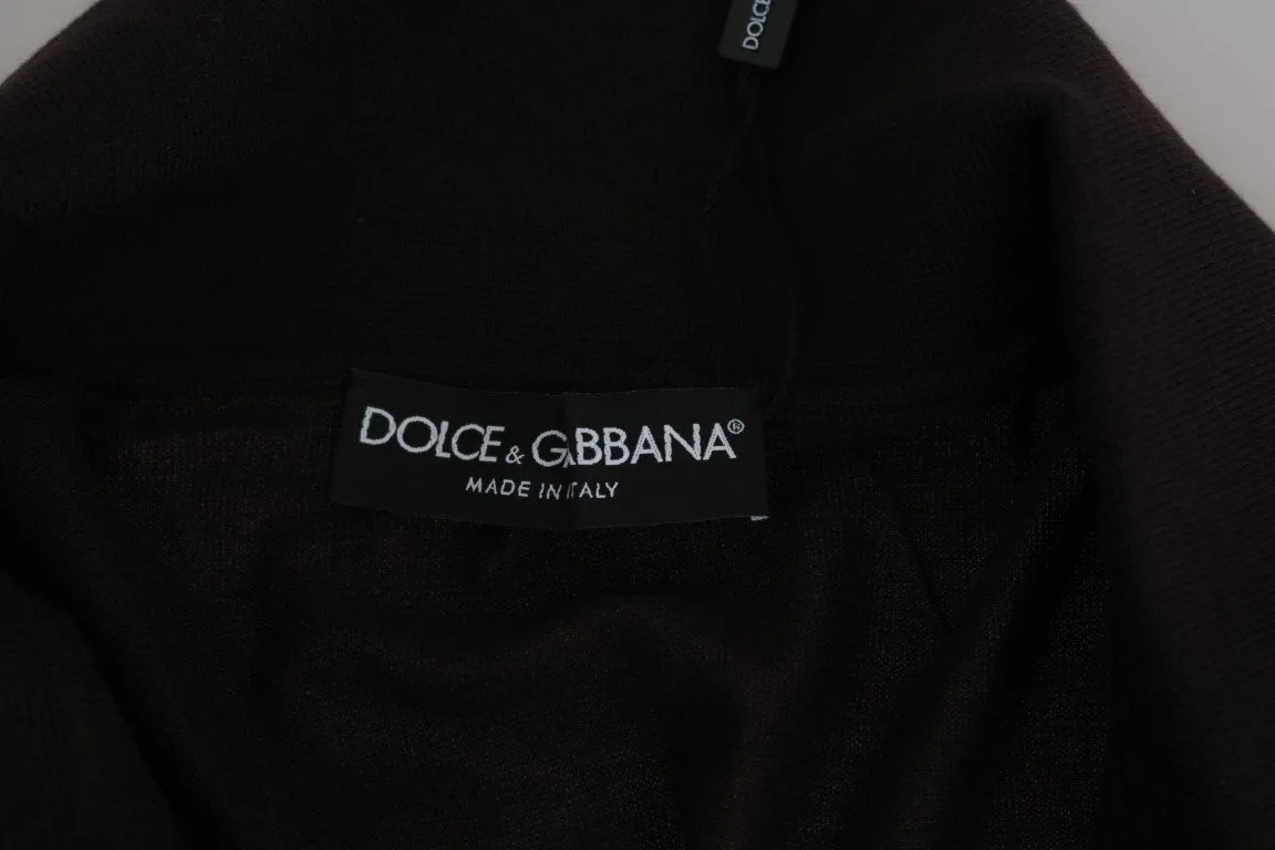 Brown Polo Short Sleeve T-shirt