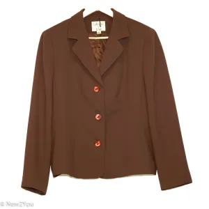 Brown Suit Jacket (Le Suit)