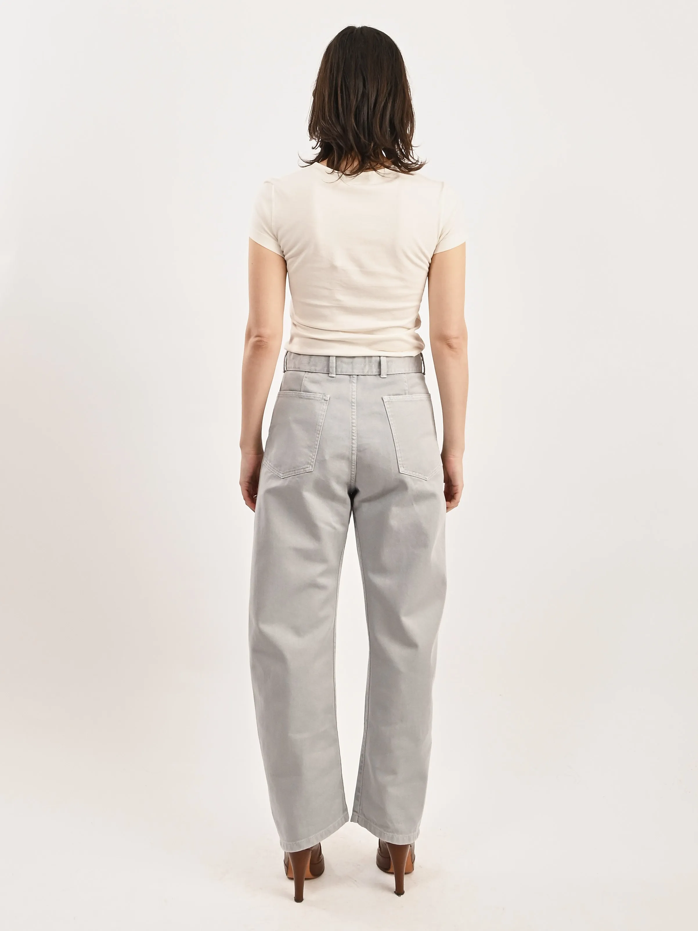 Chalk Fitted T-Shirt