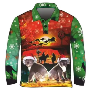 Christmas | Outback Christmas Fishing Shirt