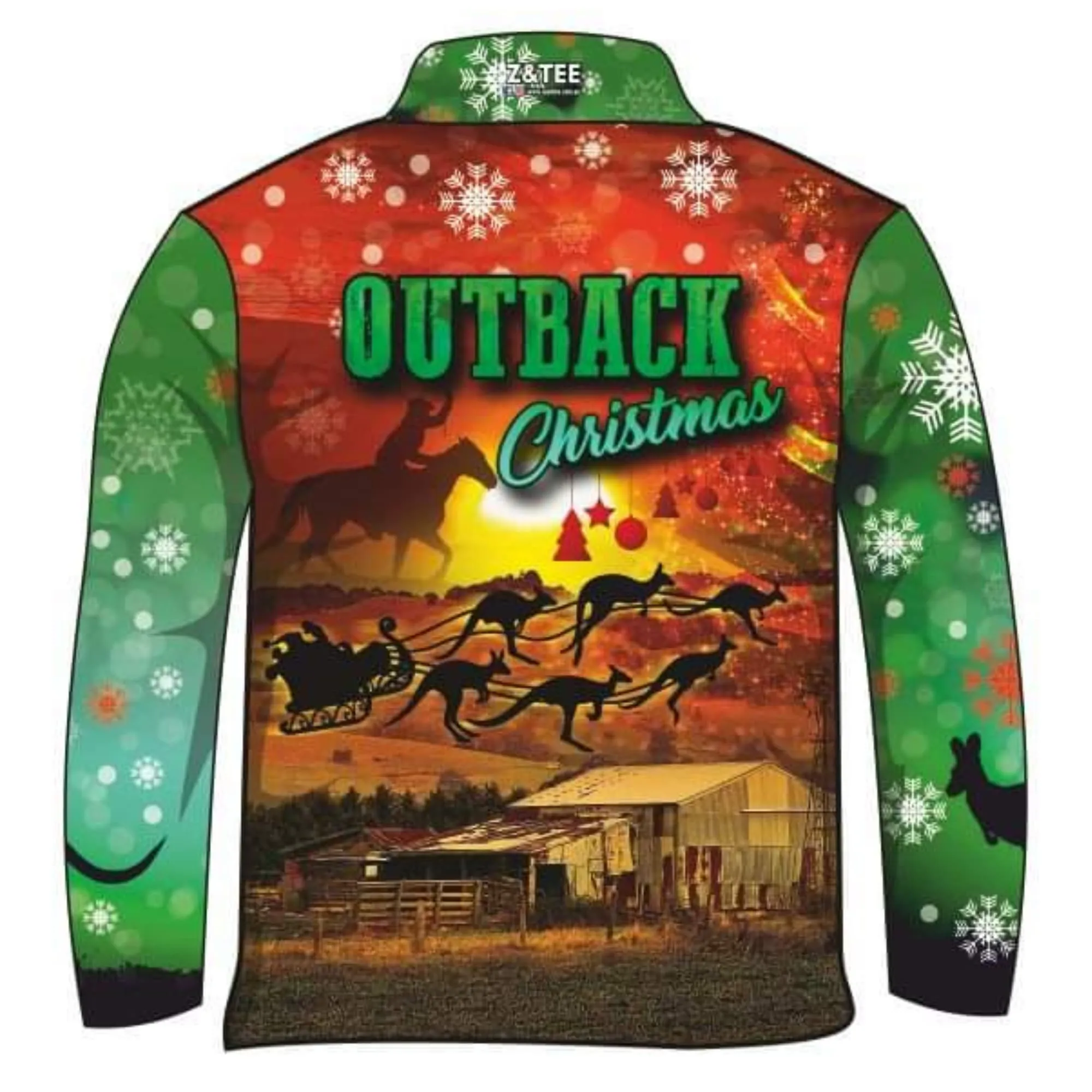 Christmas | Outback Christmas Fishing Shirt