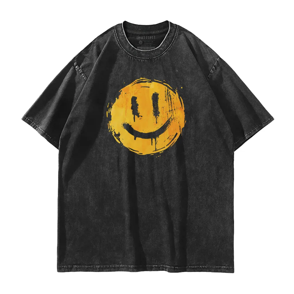 Classic Smiley Washed T-Shirt