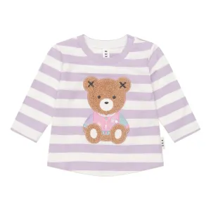 College Hux Orchid Stripe Top
