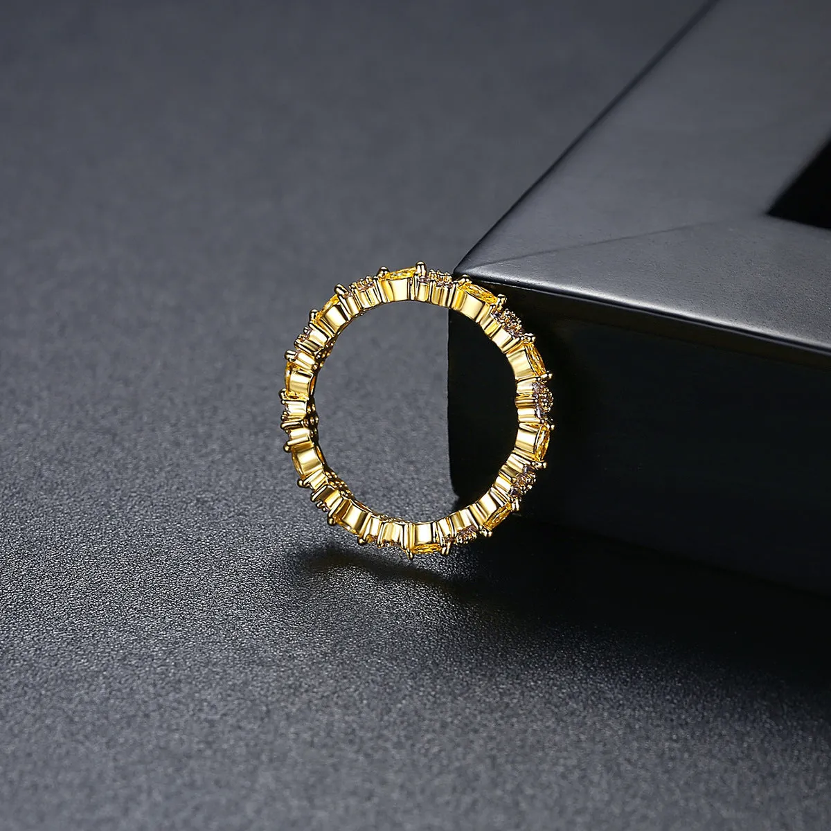 Crystal & Cubic Zirconia 18K Gold-Plated Flower Band