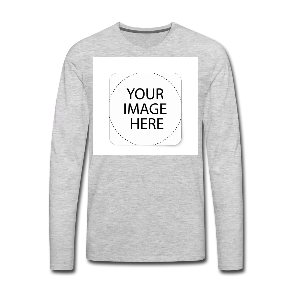 Custom Image Men's Premium Long Sleeve T-Shirt