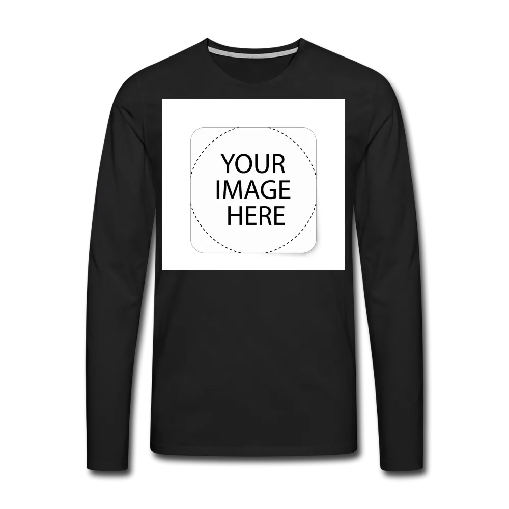 Custom Image Men's Premium Long Sleeve T-Shirt