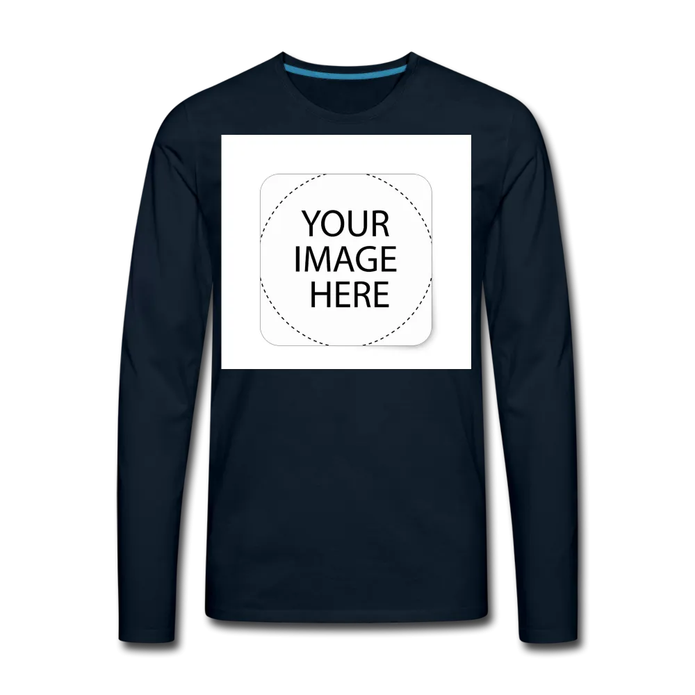 Custom Image Men's Premium Long Sleeve T-Shirt