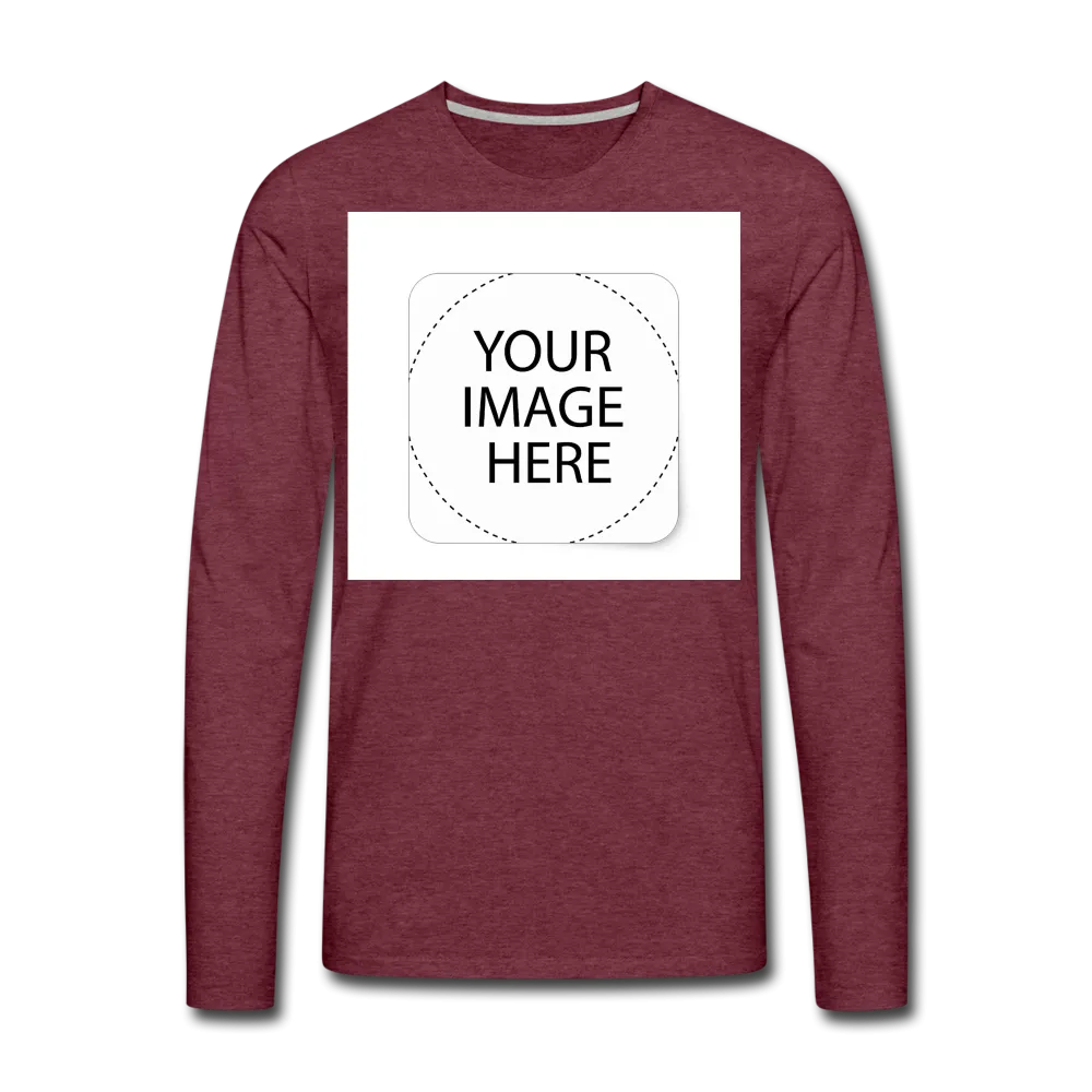 Custom Image Men's Premium Long Sleeve T-Shirt