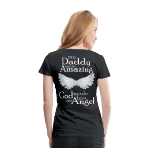 Daddy Amazing Angel Women’s Premium T-Shirt (CK1488)