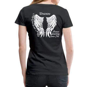 Daddy Guardian Angel Women’s Premium T-Shirt (Ck1479W)