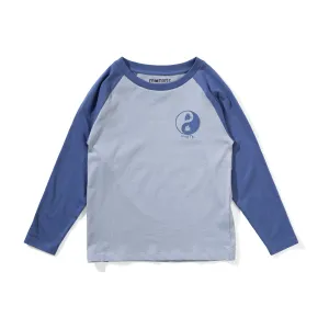 Deepshallow Ls Tee - Mid Blue
