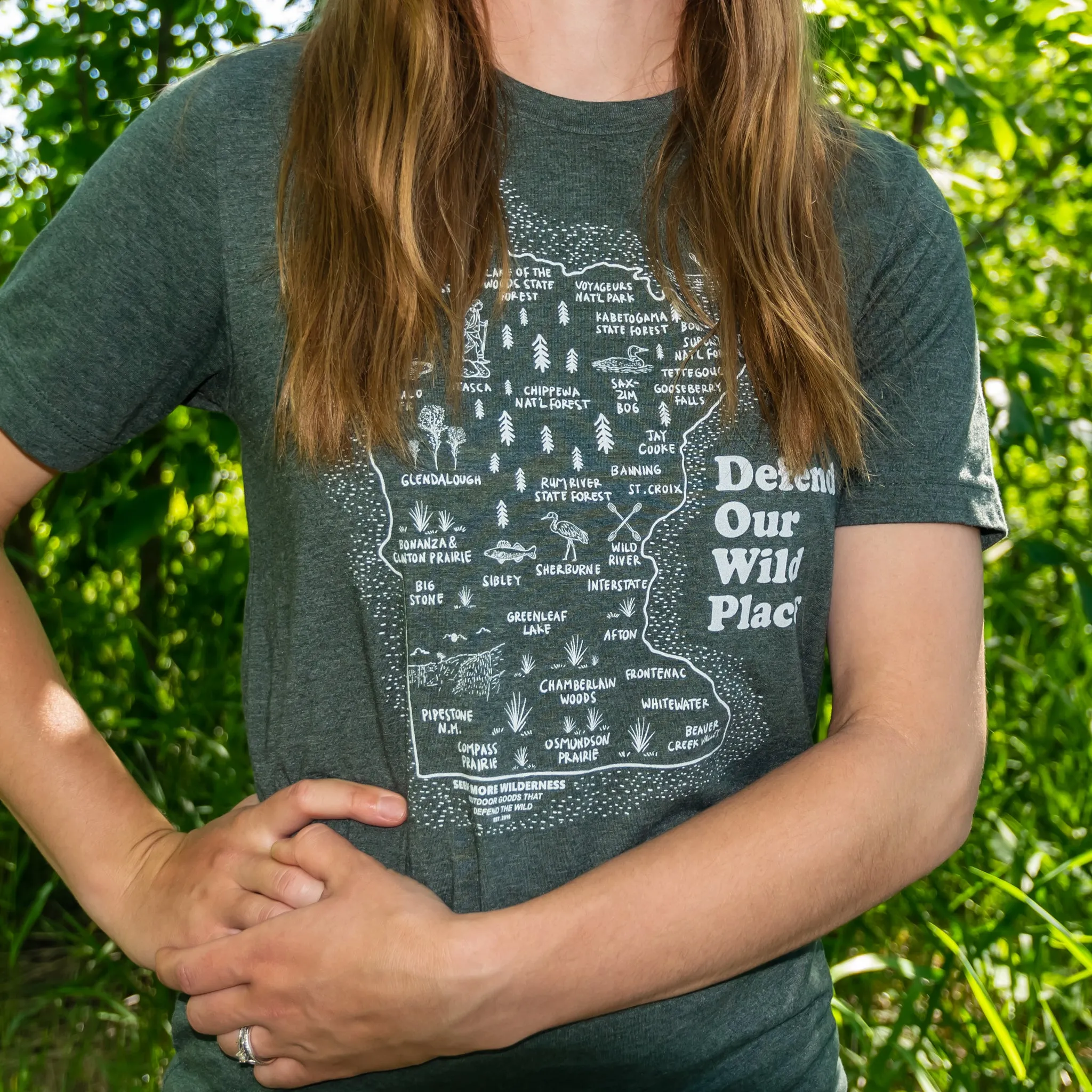 Defend Minnesota's Wild Places T-shirt