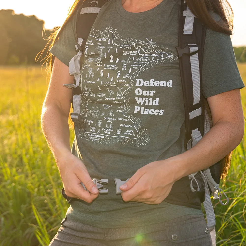 Defend Minnesota's Wild Places T-shirt