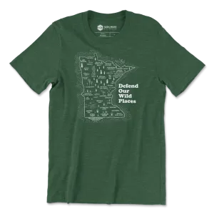Defend Minnesota's Wild Places T-shirt