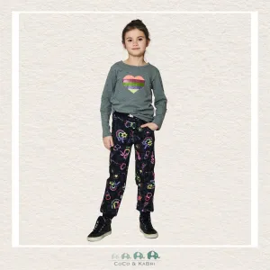 Deux Par Deux: Long Sleeve Tshirt with Sequined Heart